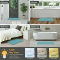thumbnail image 5 of VogueV Microfiber Absorbent Bathroom Rug, Soft Shaggy Bath Mat for Cold Tiles, Machine Washable, Quick Dry, Non-Slip, Ideal for Master & teen Bathroom, Guest Suite Decor, A Floor Mat, 5 of 9
