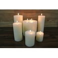 thumbnail image 3 of Mainstays Unscented Pillar Candle, 6x6 inches, Ivory (3-Wick), 3 of 6