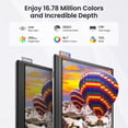 thumbnail image 3 of Monitor portátil KQC de 15.6" FHD IPS, USB-C y HDMI, HDR, 3 of 8