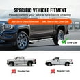 thumbnail image 2 of KFFKFF 6" Step Bars Running Boards Fit 2007-2018 Chevy Silverado/GMC Sierra 1500, 2 of 9