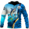 thumbnail image 2 of Camiseta con capucha 3D para hombre, ropa de calle, Pullover 3D, traje de juego de rol de la Academia, diseñador, Fish Reaper, novedad de 2023, 2 of 5