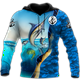 thumbnail image 2 of Camiseta con capucha 3D para hombre, ropa de calle, Pullover 3D, traje de juego de rol de la Academia, diseñador, Fish Reaper, novedad de 2023, 2 of 5