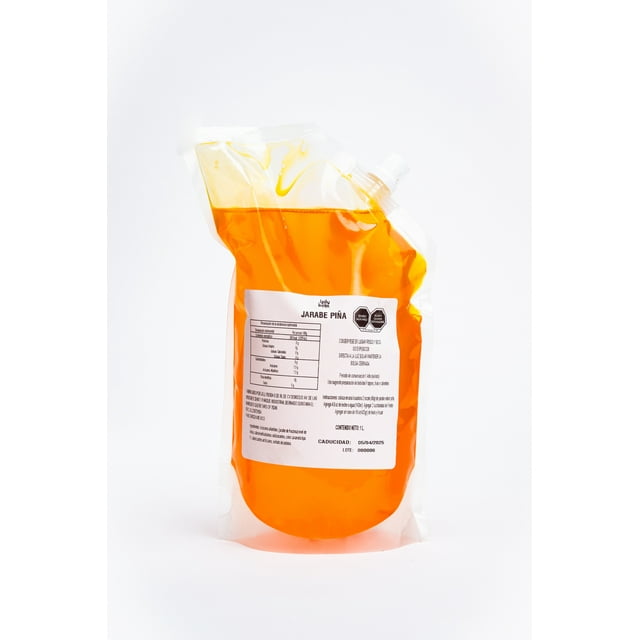Bubbletea Jarabe Piña Jellyboba 1lt