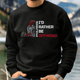thumbnail image 2 of Polaris RZR - I'd Rather Be Off Road Sweatshirt, 2 of 6