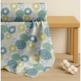 thumbnail image 4 of Soimoi White Cotton Poplin Fabric Artistic Flower Mandala Decor Fabric Printed Yard 42 Inch Wide, 4 of 7