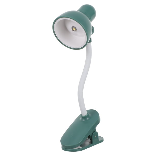 1 lámpara de mesa LED plegable con clip, lámpara de escritorio con protección ocular, mini luces