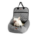 thumbnail image 4 of Asiento para Perros Perfecl Transpirable Grueso Lavable con Correa de Seguridad Plegable Impermeable Gris 60x50x60cm, 4 of 8