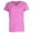 Pink, variant on Gildan  V-neck Cotton Short Sleeve Tee (Women)