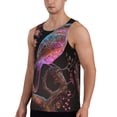 thumbnail image 2 of Salouo Bird4 for Men's Tank Tops,Sleeveless Muscle Shirts for Men Quick Dry Workout Tank Top Gym Muscle Tee Fitness Bodybuilding Sleeveless T Shirt-3X-Large, 2 of 7