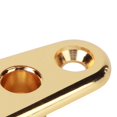 thumbnail image 1 of Guitar String Ferrule Block Zinc Alloy Guitar String Through Plate Guitar String Through Plate Mounting Ferrules Electric Bass Guitar Parts, 1 of 7