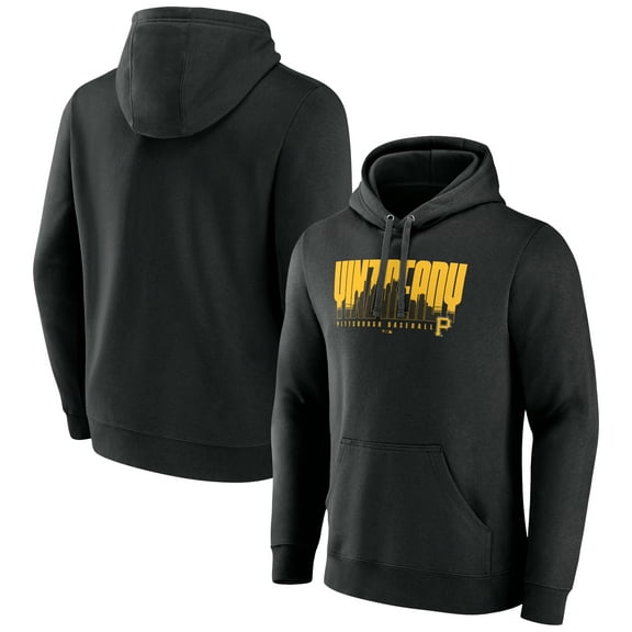 Men's Black Pittsburgh Pirates Yinz Ready Pullover Hoodie