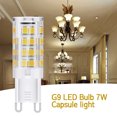 thumbnail image 2 of Muyoka Reemplazo blanco cálido de la bombilla de luz LED G9 7W para bombillas de cápsula halógena G9 Muyoka Hogar, 2 of 7