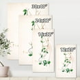 thumbnail image 4 of Designart ' Ancient London Plants IV ' Farmhouse Canvas Wall Art Print, 4 of 4