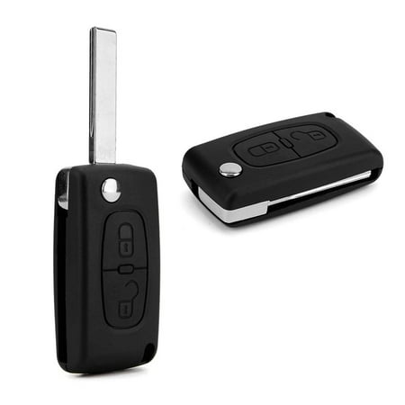 12queen Car Replacement Flip 2 On Auto Key Shell Case Cover 12queen Car Replacement Flip 2 On Auto Key Shell Case Cover For Peugeot 207 307