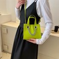thumbnail image 1 of Bolsa De Vagabundo Bolso de mano para mujer, bolso de mano, bolso elegante, bandolera (verde) Likrtyny Para Estrenar, 1 of 4