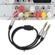thumbnail image 5 of Cable De Sonido Jack De 3,5 Mm A 6,35 Mm, Macho A Macho Cable De Sonido Jack De 3,5 Mm A 6,35 Mm Conector Chapado En Oro Para Equipos De Teatro Para Altavoces, 5 of 7