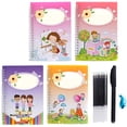 thumbnail image 1 of Hand 4PCS Juego De Libros De Trabajo Con Letras A Mano Para Niños En Edad Preescolar Y Libro De Rastreo De Letras Caligráficas, 1 of 6