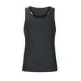 thumbnail image 4 of Hfyihgf Mens Ribbed Tank Tops Stretch Muscle Abdomen Sleeveless Undershirt for Gym Fitness Waist Trainer Soft Vest T-Shirts(Dark Gray,XXL), 4 of 8