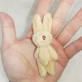 thumbnail image 6 of KUFptva Mini Bunny/Bear Toy Plush Stuffed Soft Toy for Keychain Craft DIY Accessory Birthday Gifts Party Favor 1.8" High, 6 of 7