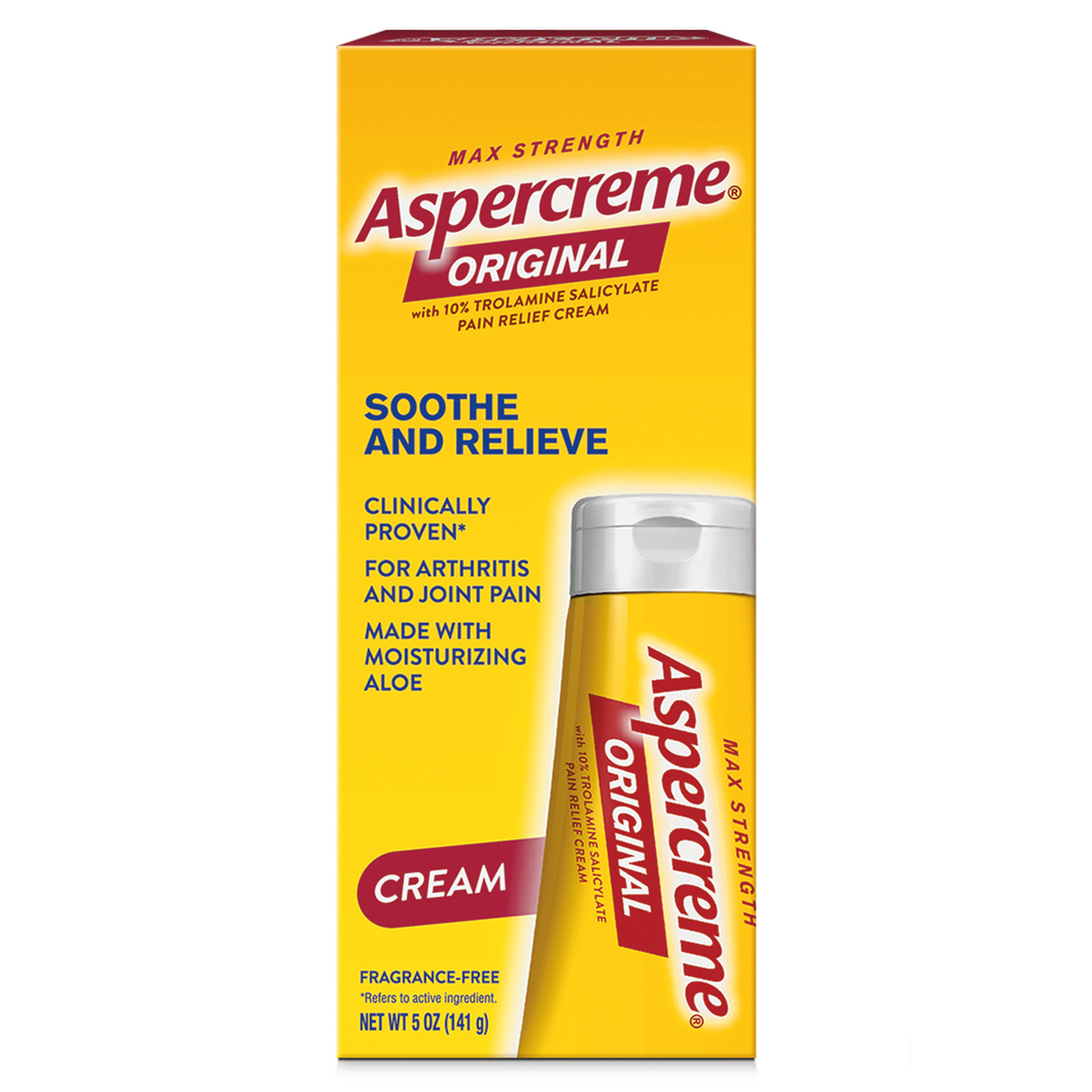 Aspercreme Maximum Strength Pain Relieving Cream 5 oz