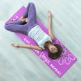 thumbnail image 6 of Life Energy 4mm EkoSmart Yoga Mat with Carry Strap, Yoga Repeat, 6 of 8