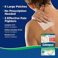 thumbnail image 2 of Salonpas Pain Relieving Patch, Large, 6 Patches (5.67" x 3.62") 8 Hours, 2 of 3