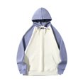 thumbnail image 1 of WEAIXIMIUNG Mama Sweatshirt Plus Size 4X Womens Casual Long Sleeve Solid Knitting Ribbed Print Hoodie Sweatshirts with Pocket Matching Color Sweatshirts, 1 of 5