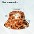 thumbnail image 3 of Bingfone Halloween 2 Bucket Hat for Men Women,Packable Reversible Printed Sun Hats,Fisherman Outdoor Travel Hiking Beach Caps, 3 of 7