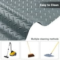 thumbnail image 5 of Yescom Garage Floor Mat 9x4 Ft Anti-slip Diamond Parking Protect Cover Roll Under Car Gym PVC DIY Flooring, 5 of 12
