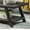 Charcoal, variant on Athens Contemporary Replicated Wood Shelf Coffee Table in Charcoal Finish