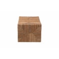 thumbnail image 3 of bali & pari Liza Rectangle Seagrass Coffee Table - Handwoven Natural Fiber Frame with Open Shelf, Boho Furniture for Living Room or Lounge, 3 of 3