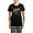 With Checker Pant, variant on CafePress - Rainbow Dachshunds Women's Dark Pajamas - Women's Short Sleeve Print T-Shirt and Pants Dark Cotton Pajama Set