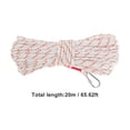 thumbnail image 4 of Ofertas Únicas 1 Pc Cuerda Trenzada para Ropa Exterior Doble Gancho Cuerda de Nylon Trenzada 20m Rojo Blanco, 4 of 5