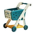 thumbnail image 1 of Mini carrito de compras de juguete CUTICAT carrito de Mano de supermercado azul, 1 of 8