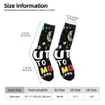 thumbnail image 2 of KLL I Love With Autism To The Moon And Back Print Cool Socks Men's Women's Crew Socks Funny Crazy Novelty Stockings, 2 of 6