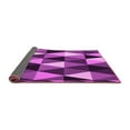 thumbnail image 2 of Ahgly Company Indoor Round Abstract Pink Contemporary Area Rugs, 3' Round, 2 of 4