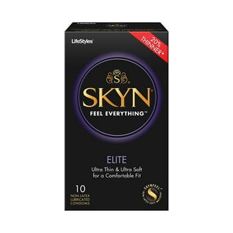 Skyn Elite Ultra Thin & Ultra Soft Comfortable Fit, Non Latex, 10ct, 2-Pack