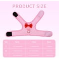 thumbnail image 4 of AIITLE Rabbit Harness and Leash Set with Cute Bow, Soft Breathable Mesh Vest Harness for Rabbits Kitten Ferret Puppy Small Pets Walking Supplies Pink L, 4 of 6