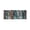 A, variant on Halloween Haunted House Pumpkin Ghost Bat Kitchen Curtain,Short Panel Window Valance for Sink,Breakfast Nook,Home Decor