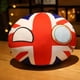thumbnail image 1 of Bola de la bandera nacional del país de 10-40cm, juguete de peluche colgante, muñeca Polandball URSS, EE. UU., Francia, Rusia, Reino Unido, Japón, Alemania, Italia, Countryball, 1 of 5