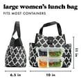 thumbnail image 6 of Medport 989FF456 Insulated Designer Lunch Bag Kit with Fresh Selects Container Set & Patterned Water Bottle, 6 of 13