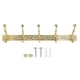 thumbnail image 2 of Perchero de Pared Dorado Percheros con 5 Ganchos Perchero de aleación de Zinc Montaje en Pared para Dormitorio Baño Armario Cocina Despensa Y Garaje 52x12 Cm ANGGREK Otros, 2 of 8