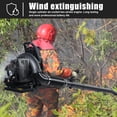 thumbnail image 3 of Wharick Leaf Blower for Lawn Care - Backpack Leaf Blower 63CC Gas Powered 2-Cycle Engine, 665CFM Strong Air Flow for Leaf, Sand, Gravel and Snow, 3 of 8