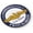 Flexible - Style 1, variant on [Officially Licensed Product] - U.S. Navy Submarine Force Proud Mom with Dolphins Insignia 3D Domed CAR Emblem Badge Sticker Round - 8 VAR.