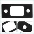 thumbnail image 2 of Door Lock Strike Plate Strike Plate Front Door Reinforcement Strike Plate Dead Bolt Strike Plate Metal Plate Door Strike Plate, 2 of 8