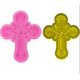 thumbnail image 1 of Molde de silicona con forma de cruz irlandesa pequeña para hornear, 1 of 5