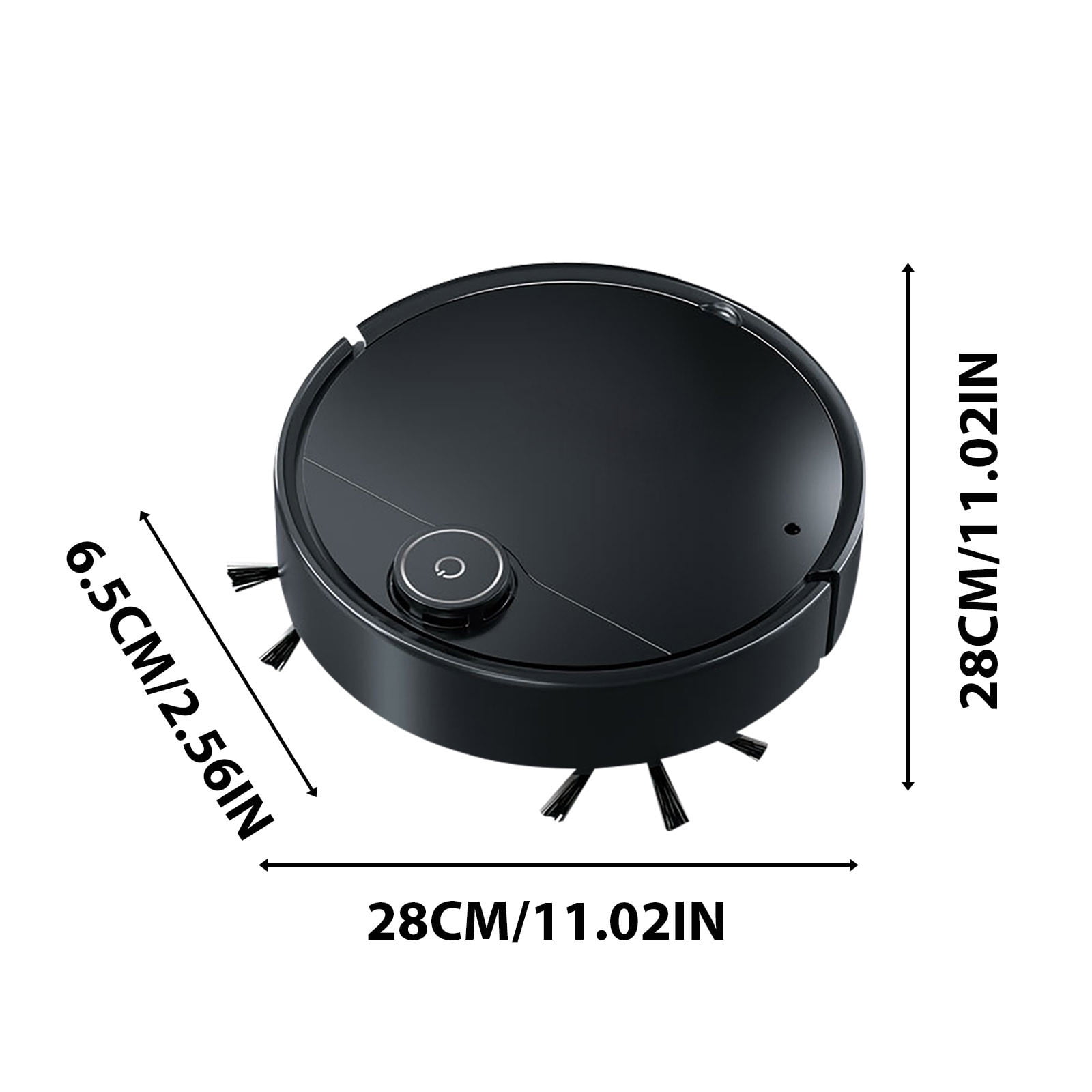 Robot Vacuum Cleaner,1000~1499Pa Powerful Suction Robot Vacuums with Self-Charging,61-120 Mins, Robotic Vacuums Cleaner, Low Noise, Ideal for Hard Floor, Low-Pile Carpets & Pet Hair