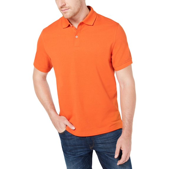 Club Room Mens Classic Fit Performance Polo Shirt