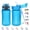 Classic Blue, variant on Oldley 12oz Water Bottle with Straw & Chug Lids - Leakproof, Durable, BPA-Free