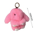 thumbnail image 5 of Bunnylulu Keychain with Box, Bunnylulu Keychain with Tin, Bunnylulu Cute Plush Key Chain, 5 of 5